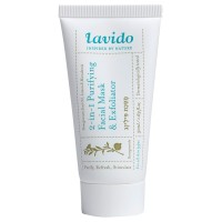 Lavido 2-in-1 Purifying Facial Mask and Exfoliator