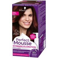 Perfect Mousse Permanente Schaumcoloration 388 Dunkles Rotbraun Stufe 3