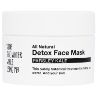 STOP THE WATER WHILE USING ME! All Natural Parsley Kale Detox Face Mask