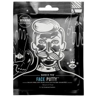 Barber Pro Face Putty™ Black Peel-Off Mask (3 × 7 g)