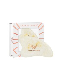 Crystallove CRYSTALLOVE Milky amber gua sha