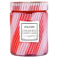 VOLUSPA Crushed Candy Cane Small Jar Candle