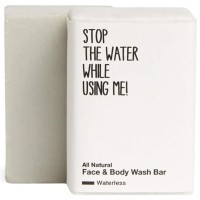 STOP THE WATER WHILE USING ME! All Natural Waterless Face&Body Wash Bar