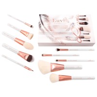 Luvia Essential Brushes - Expansion Set - Feather White